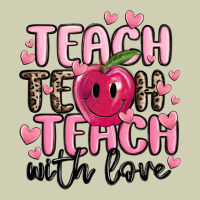 Teach Teach Teach With Love Heavy Core Tee | Teevron