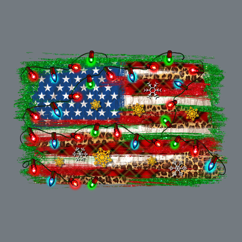 Christmas American Flag 4th Of July Heavyweight Sweatshirt by HowdyJamesFarm | Teevron