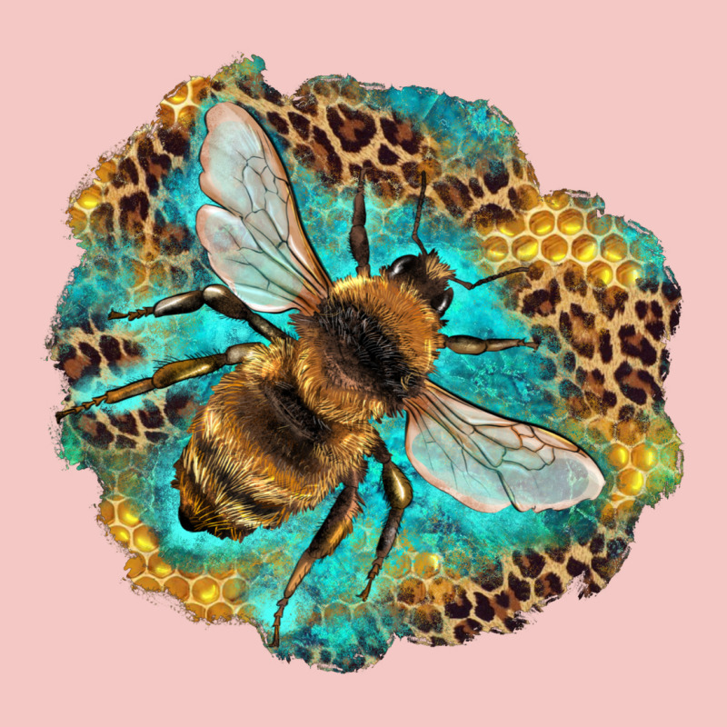 Leopard Honeycomb With Bee Urban Heavy Tee by Artiststas | Teevron