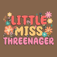 Little Miss Threenager Premium Tee | Teevron