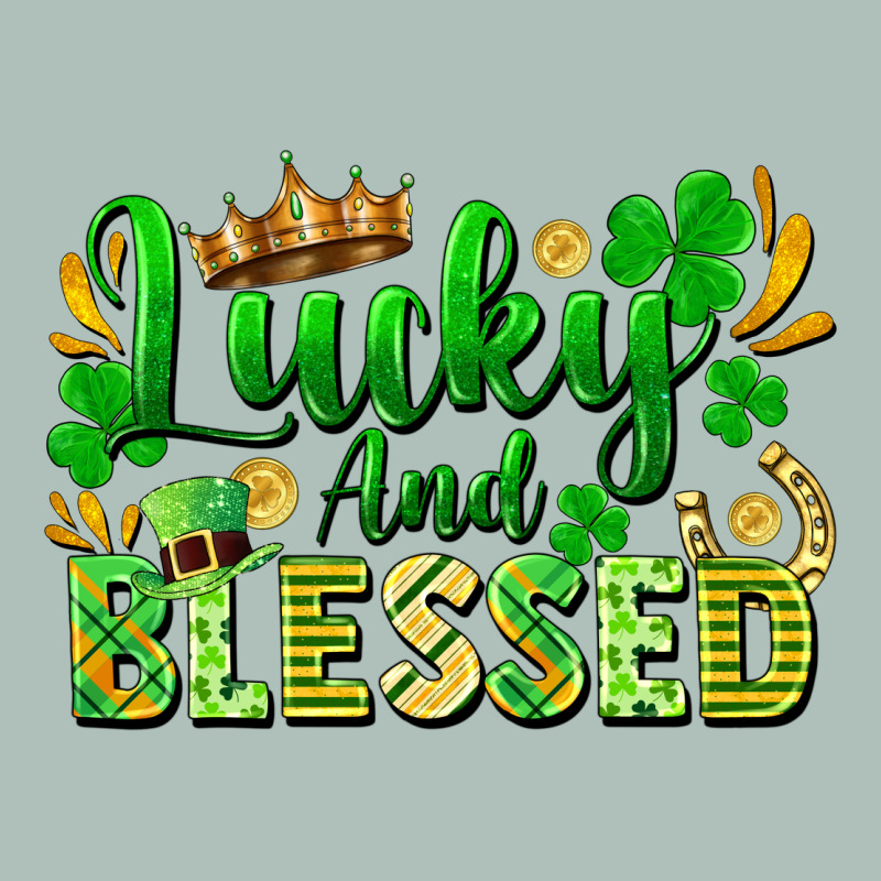Lucky And Blessed Heavyweight Hoodie by FaDigitalArtStudio | Teevron