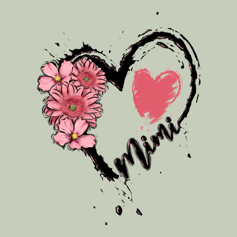 Mimi Flower Heart Ladies Tee by MaliasSmallBusiness | Teevron