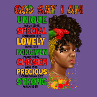 God Say I Am Juneteenth Afro Girl Vintage Tee | Teevron