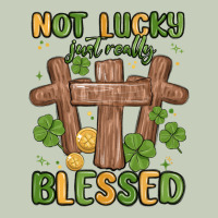 Not Lucky Just Really Blessed Malia Ladies Tee | Teevron