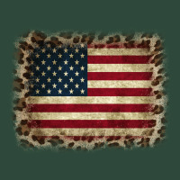 America Flag And Leopard Zipper Hoodie | Teevron