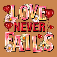 Love Never Fails Heavyweight Hoodie | Teevron