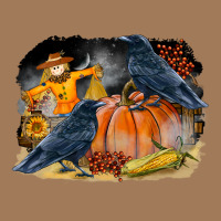 Fall Background With Crow Classic Tee | Teevron