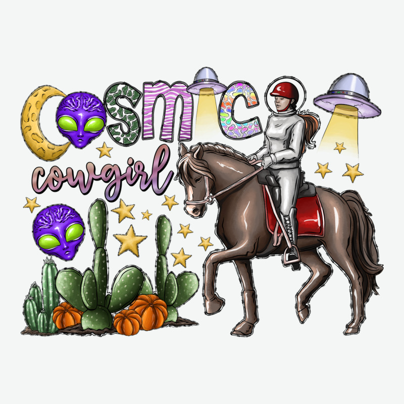 Cosmic Cowgirl Urban Heavy Tee by SublimationCraftShop | Teevron