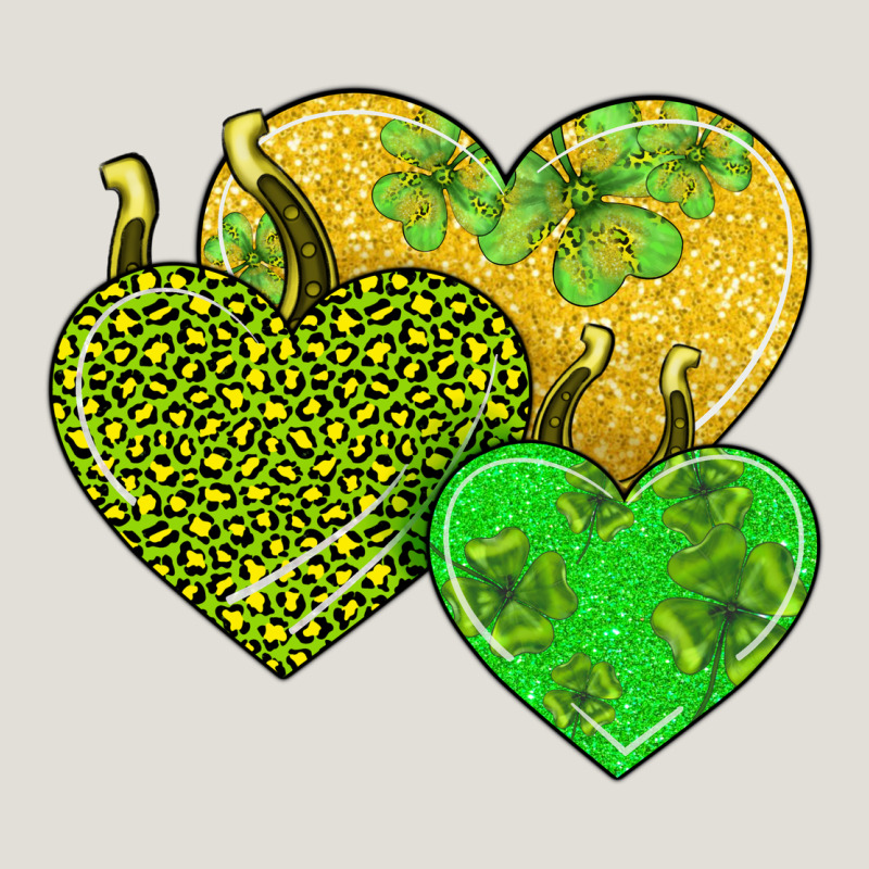 St Patricks Day Hearts Heavy Core Tee by AdoDesignShop | Teevron