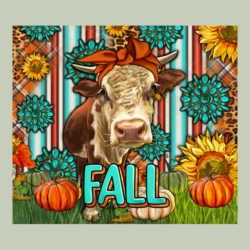 Western Fall Cow Classic Tee by LillyAllenDesigns | Teevron
