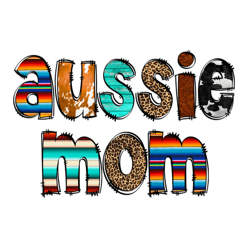 Aussie Mom Zipper Hoodie by CowCowDesign | Teevron