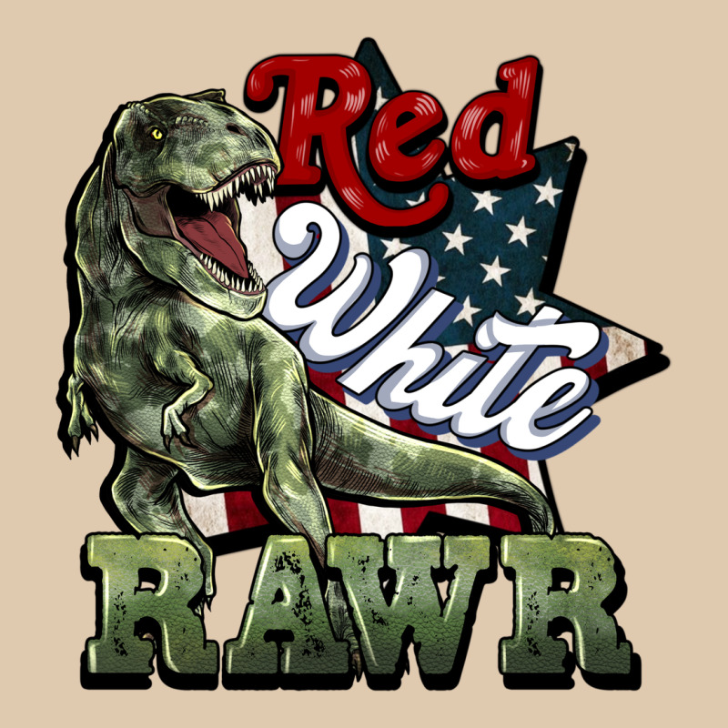 Red White Rawr 4th Of July Heavyweight Sweatshirt by HowdyJamesFarm | Teevron