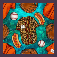 Baseball Leopard Uniform And Hotdog With Gemstone Seamless Pattern Heavyweight Hoodie | Teevron