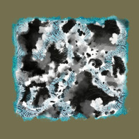 Cowhide Glitter Leather Background Vintage Hoodie | Teevron