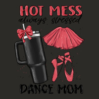 Hot Mess Always Stressed Dance Mom Heavy Core Tee | Teevron