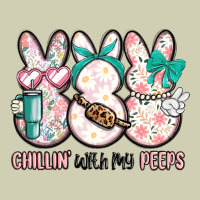 Easter Chilling With My Peeps Bunny Heavy Core Tee | Teevron