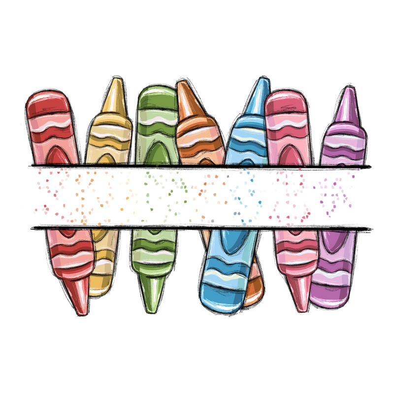 Custom Crayons Premium Tee by MaliasSmallBusiness | Teevron