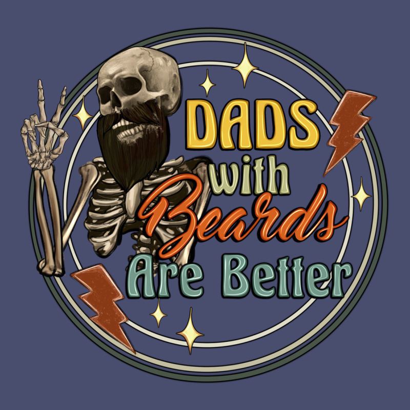 Dads With Beards Are Better Vintage Tee by Artiststas | Teevron