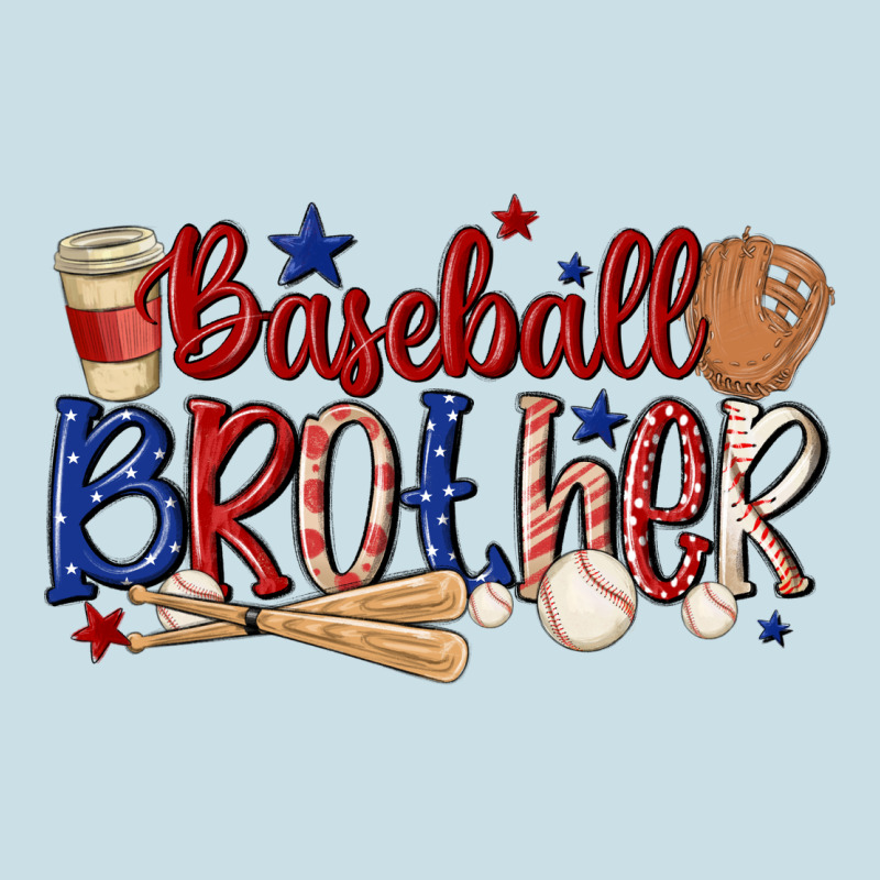Baseball Brother Ladies Tee by MaliasSmallBusiness | Teevron