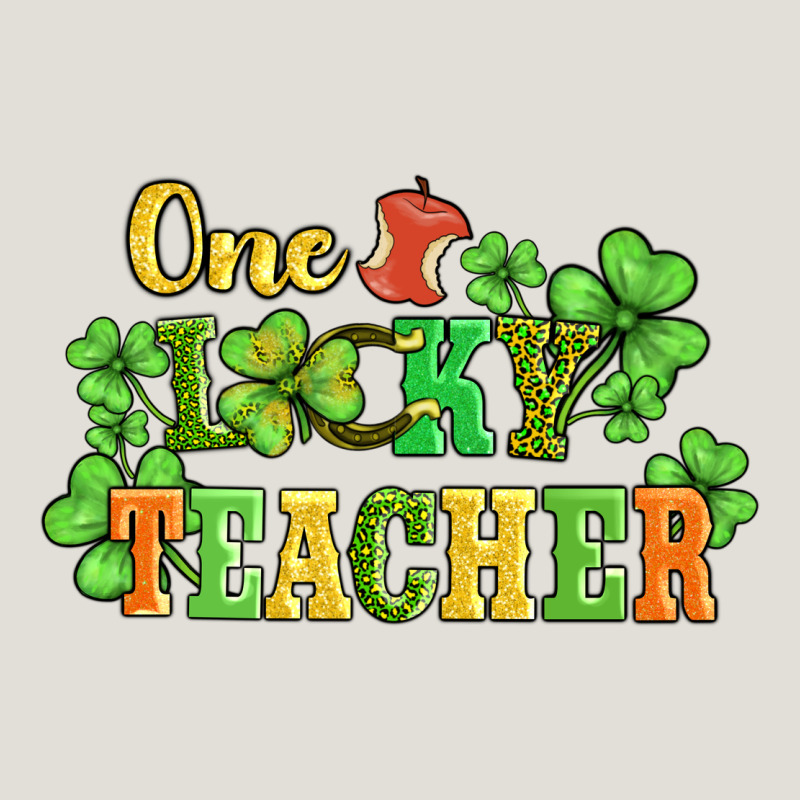 One Lucky Teacher Heavy Core Tee by AdoDesignShop | Teevron