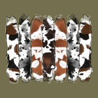 Cowhide Brushstrokes Vintage Hoodie | Teevron