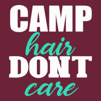 Camp Hair Don't Care Black Long Sleeve Tee | Teevron