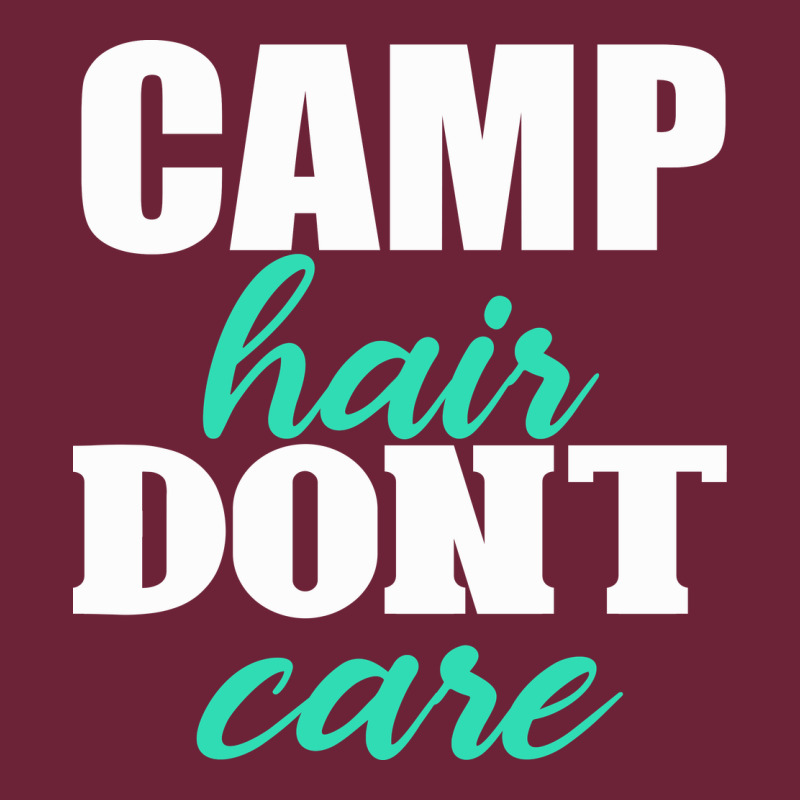 Camp Hair Don't Care Black Long Sleeve Tee by Bettercallsaul | Teevron