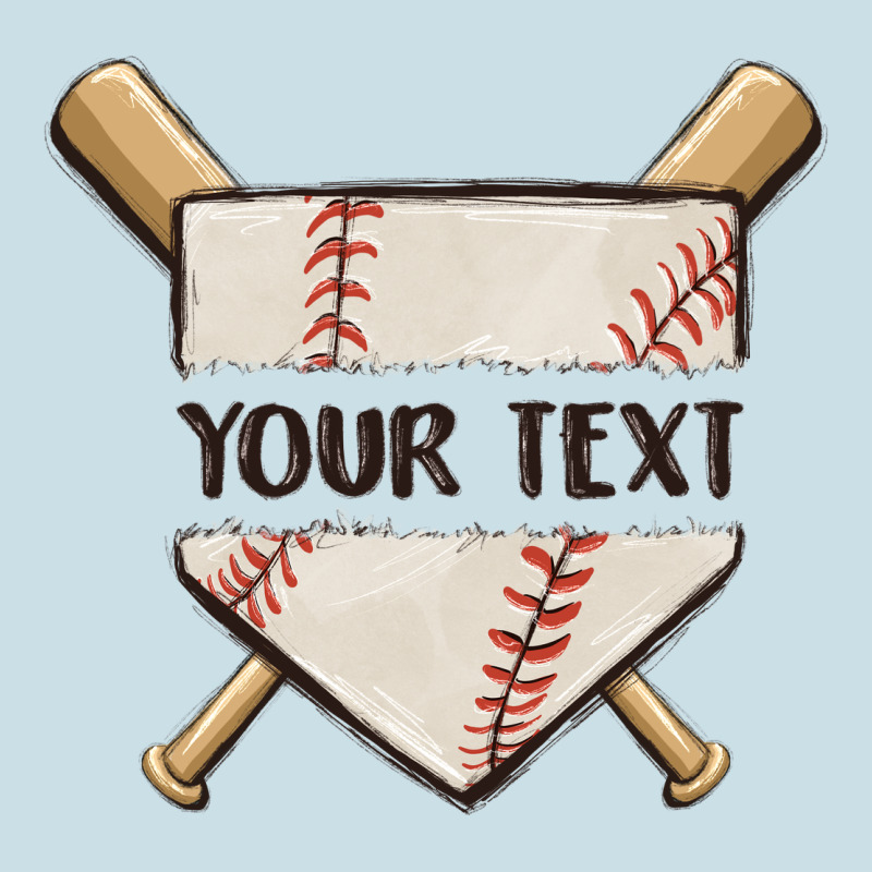 Preview Custom Baseball Ladies Tee by MaliasSmallBusiness | Teevron
