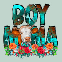 Boy Mama Flowers Cow Zipper Hoodie | Teevron