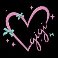 Gigi With Heart And Ribbons Ladies Tee | Teevron