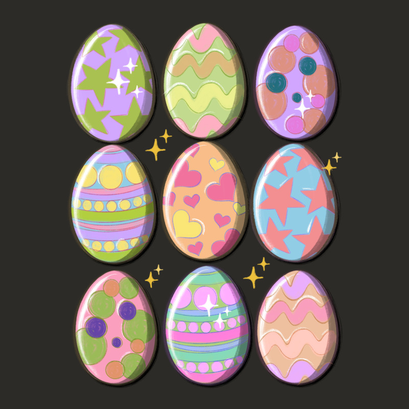 Vintage Easter Eggs Heavy Core Tee by MaliasSmallBusiness | Teevron