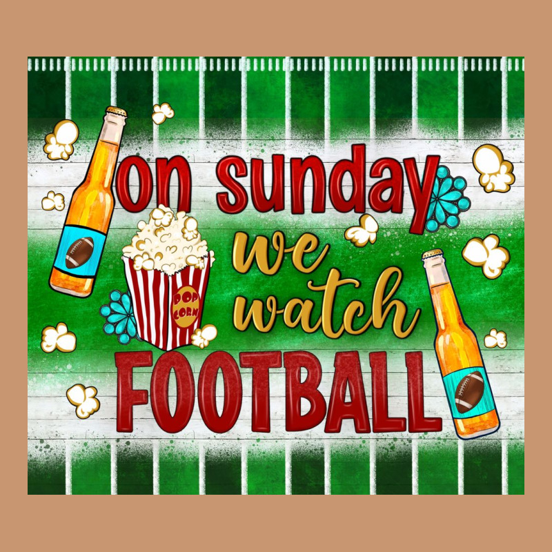 On Sunday We Watch Football Tumbler Heavyweight Hoodie by BundleAndBundleShop | Teevron