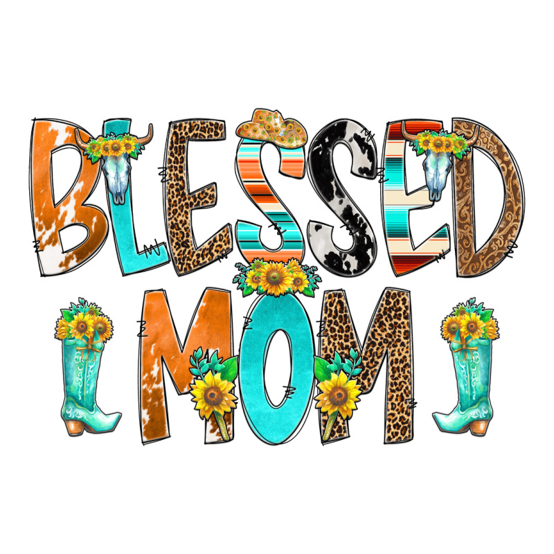 Blessed Mom Zipper Hoodie by CowCowDesign | Teevron