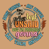 Some Things Are Better Left Unsaid Vintage Tee | Teevron