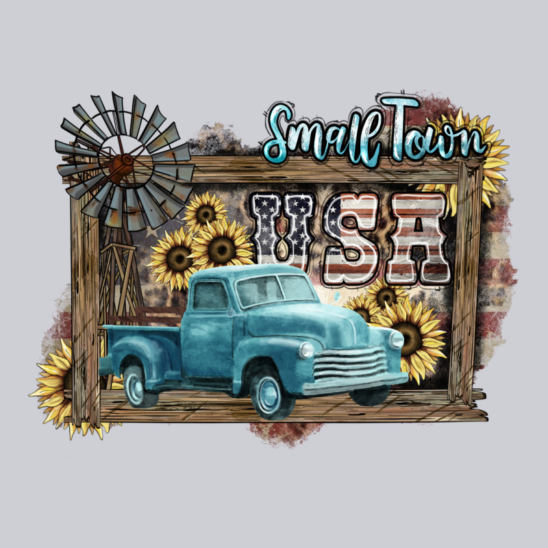 Small Town Usa Truck 4th Of July Heavyweight Sweatshirt by HowdyJamesFarm | Teevron