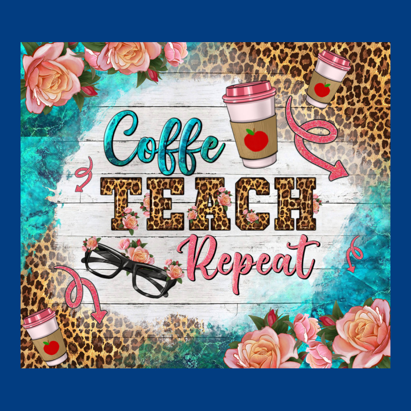 Coffee Teach Repeat Tumbler Premium Sweatshirt by BundleAndBundleShop | Teevron