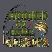Fish Lures Hooked On Being Grandpa Vintage Hoodie | Teevron