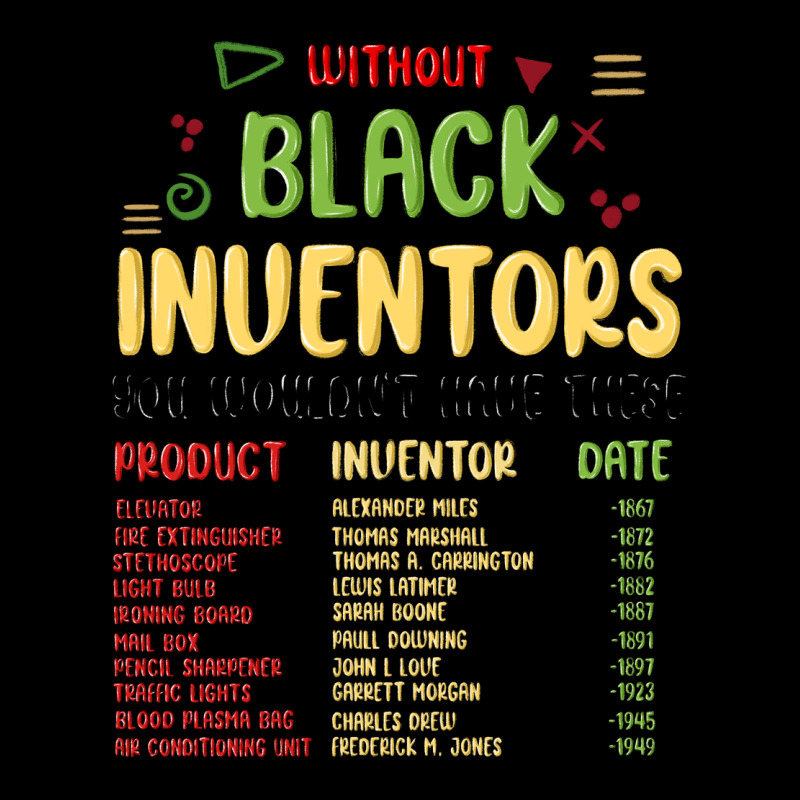 Black Inventors Black History Ladies Tee by MaliasSmallBusiness | Teevron