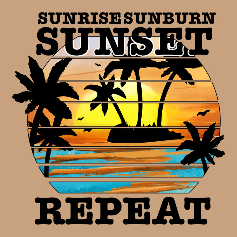 Sunrise Sunburn Sunset Repeat Vintage Tee by JahusDesignShop | Teevron