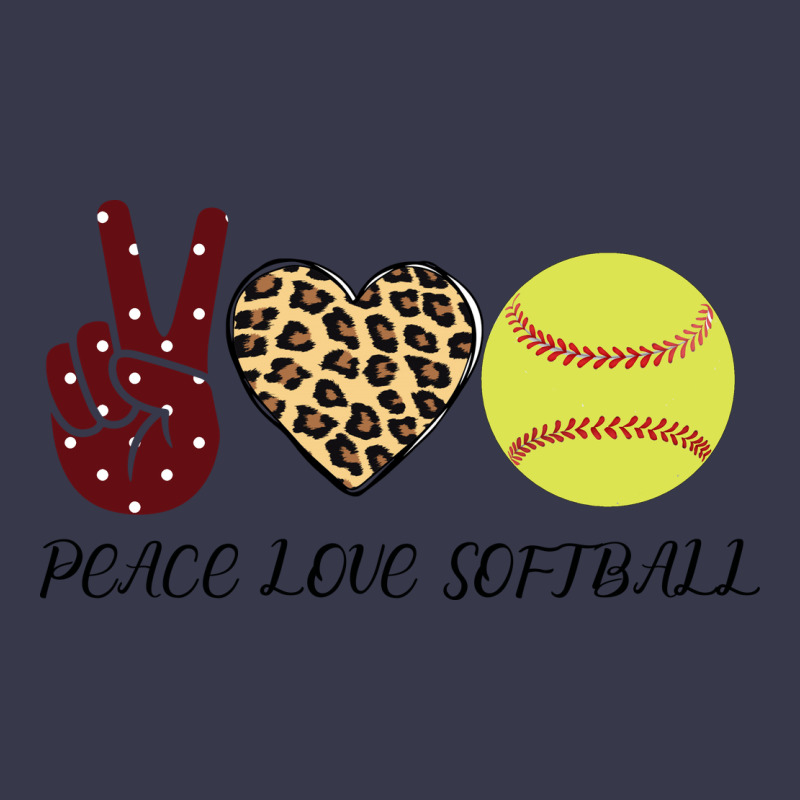 Peace Love Softball Long Sleeve Tee by Bettercallsaul | Teevron