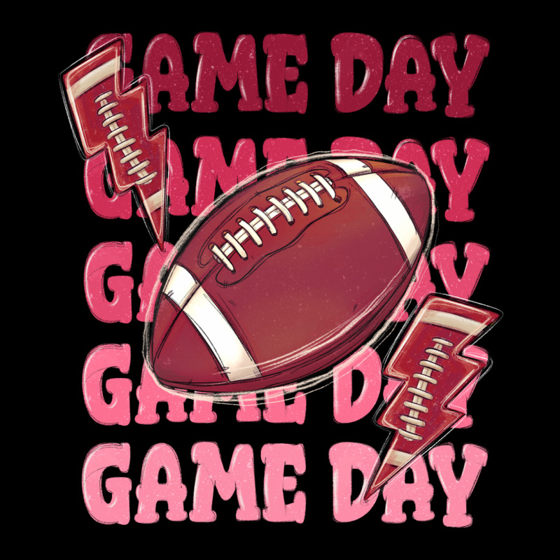 Game Day Football Ladies Tee by MaliasSmallBusiness | Teevron