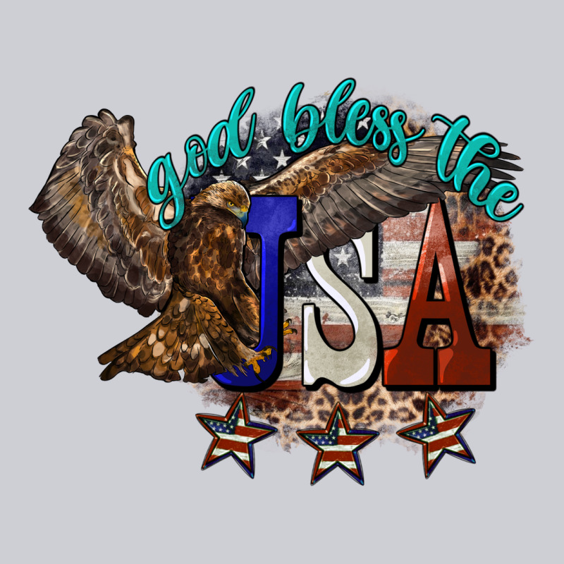God Bless The Usa Eagle 4th Of July Heavyweight Sweatshirt by HowdyJamesFarm | Teevron