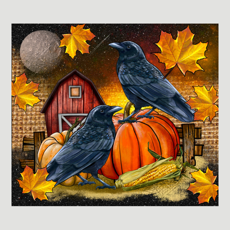 Fall Crow Classic Tee by LillyAllenDesigns | Teevron