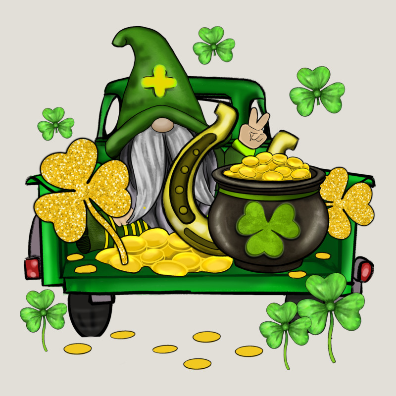 St Patricks Truck And Gnome Heavy Core Tee by AdoDesignShop | Teevron