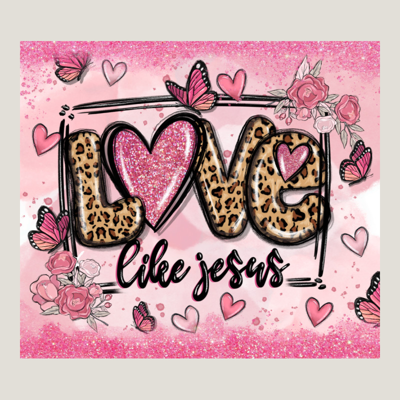 Love Like Jesus Heavy Core Tee by MaliasSmallBusiness | Teevron