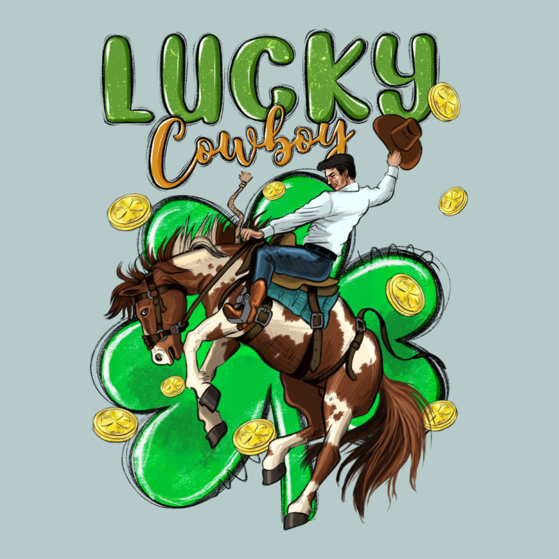 Lucky Cowboy Heavy Core Tee by MaliasSmallBusiness | Teevron