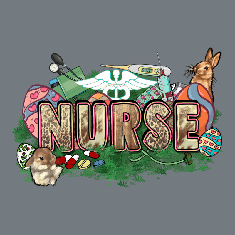 Easter Egg Nurse Bunny Easter Day Heavyweight Sweatshirt by HowdyJamesFarm | Teevron