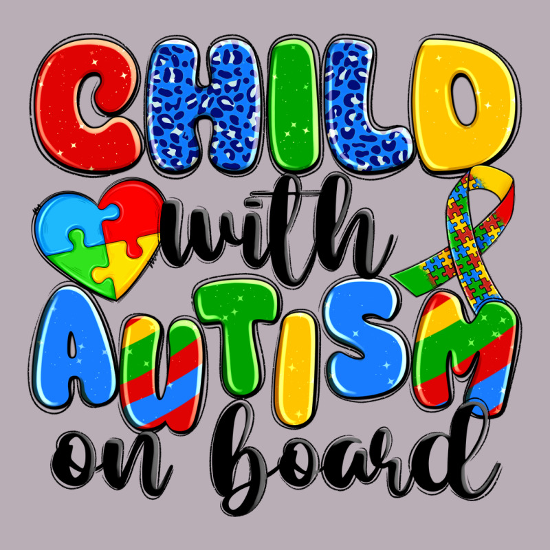 Child With Autism On Board Vintage Tee by Artiststas | Teevron