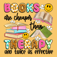 Books Are Cheaper Than Therapy And Twice As Effective Vintage Hoodie | Teevron