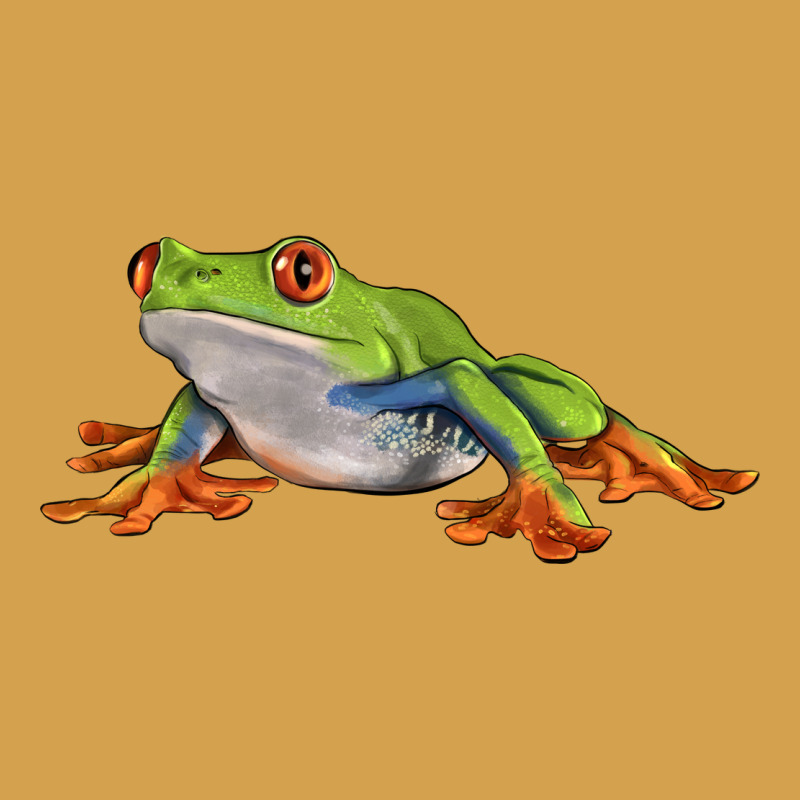 Red Eyed Tree Frog Urban Hoodie by LillyAllenDesigns | Teevron